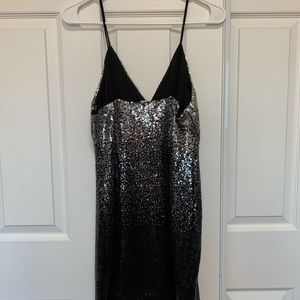 Shiny sexy cocktail dress